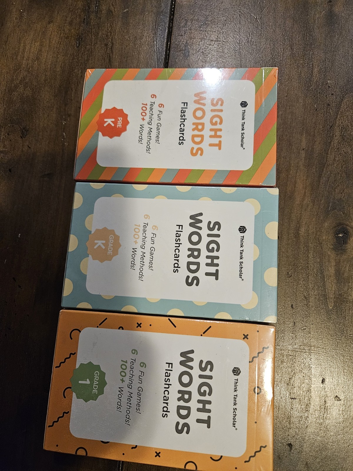 Think Tank Scholar: Sight Words Flashcards Box Set (PreK – 1st Grade)