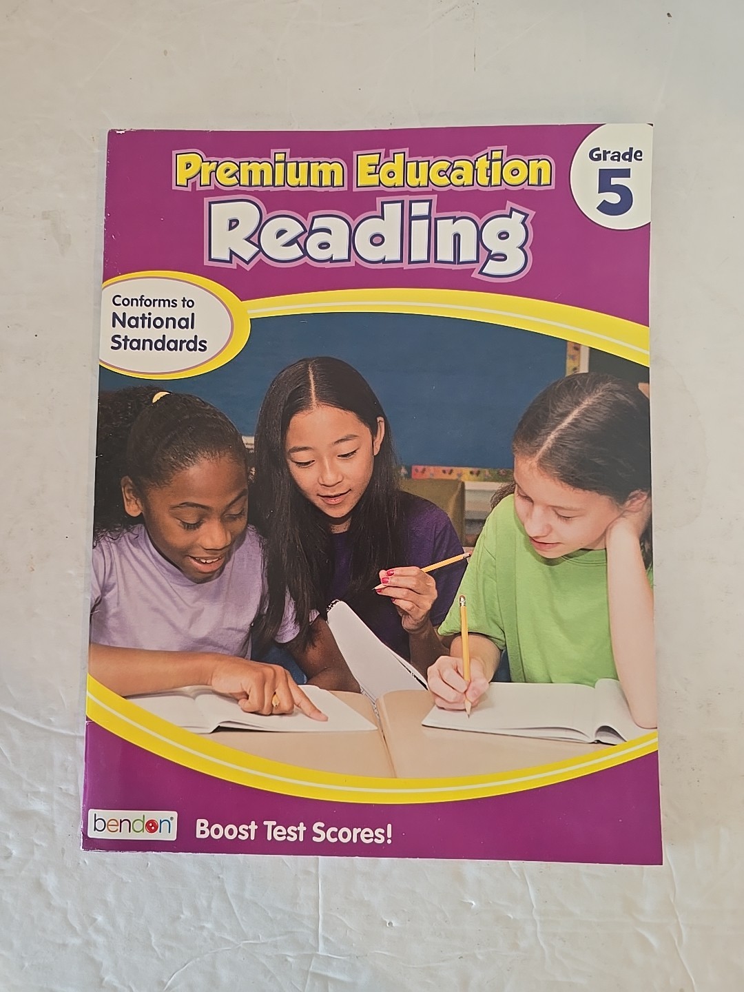 5th Grade Reading Workbook Tutor Teacher Homeschool Tutoring Literacy