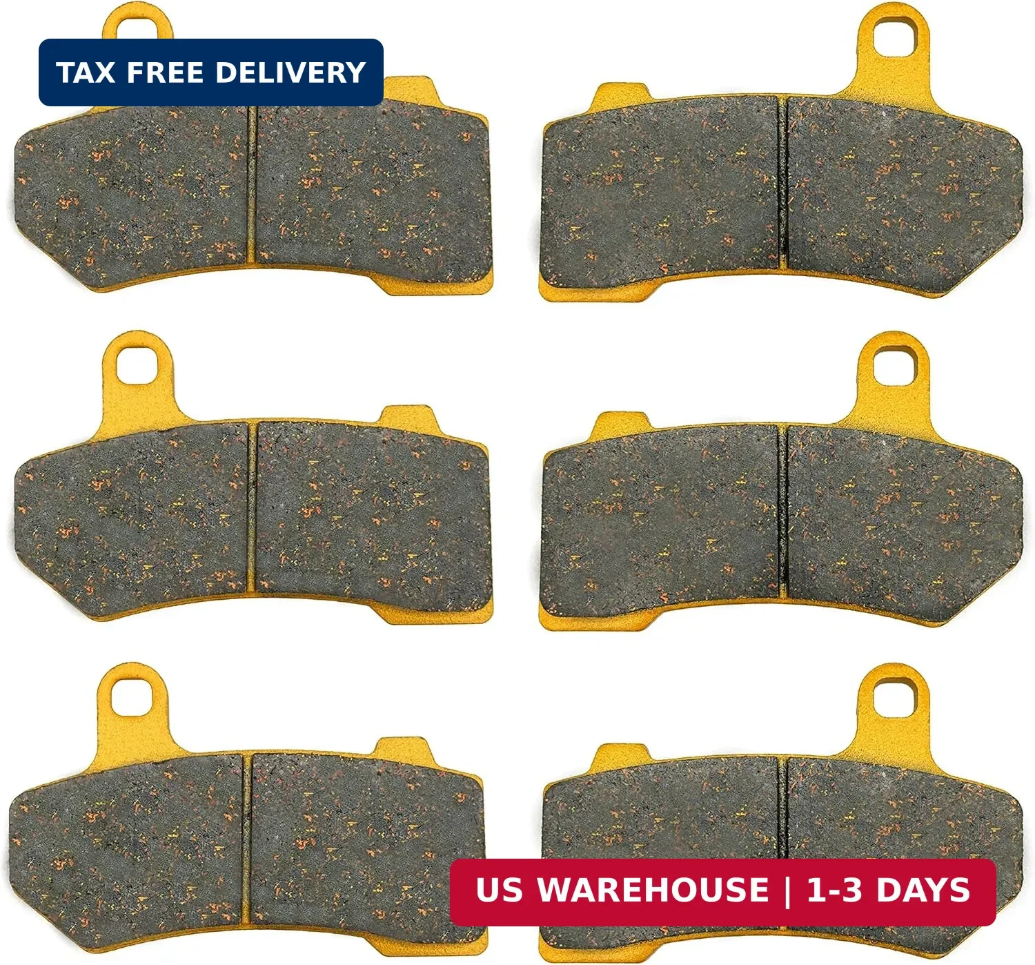 Traild Harley-Davidson Touring Ceramic Brake Pads 2008-2026 Road King Street Gli