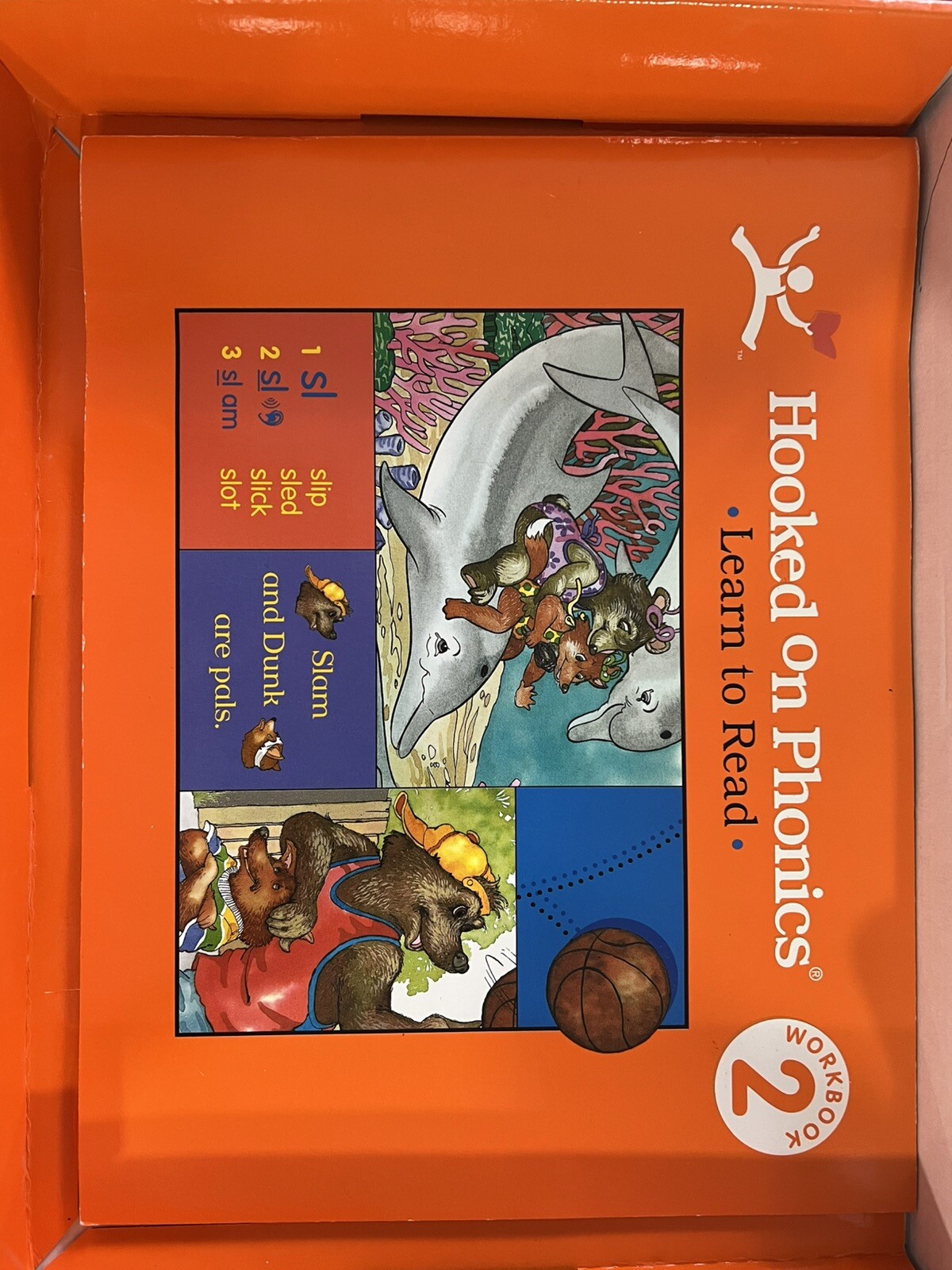 INCOMPLETE!! READ!! HOOKED ON PHONICS LEARN TO READ LEVEL 2 3 & 5 BOOK CD TAPE