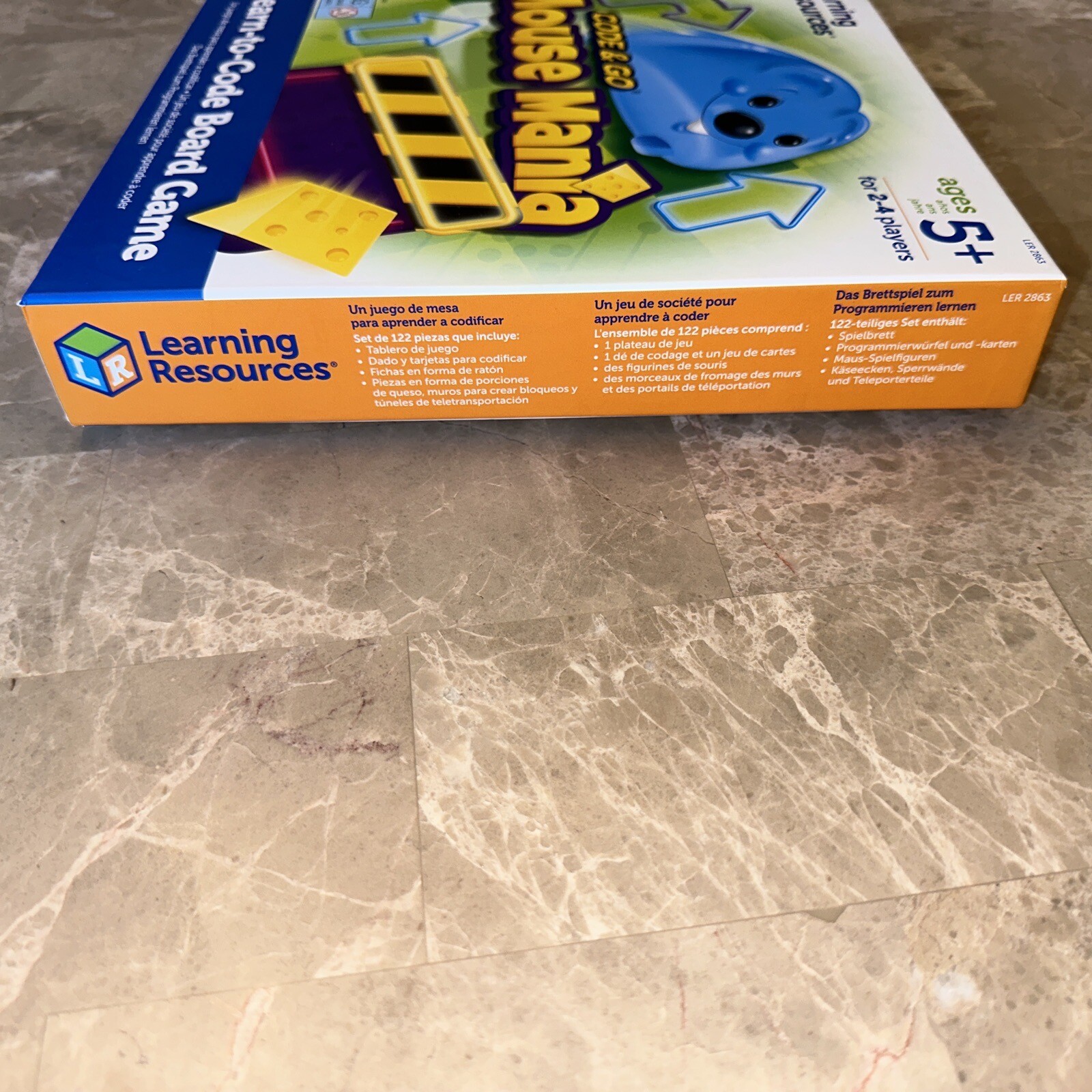 New – Learning Resources Code & Go Mouse Mania Board Game – Ages 5+