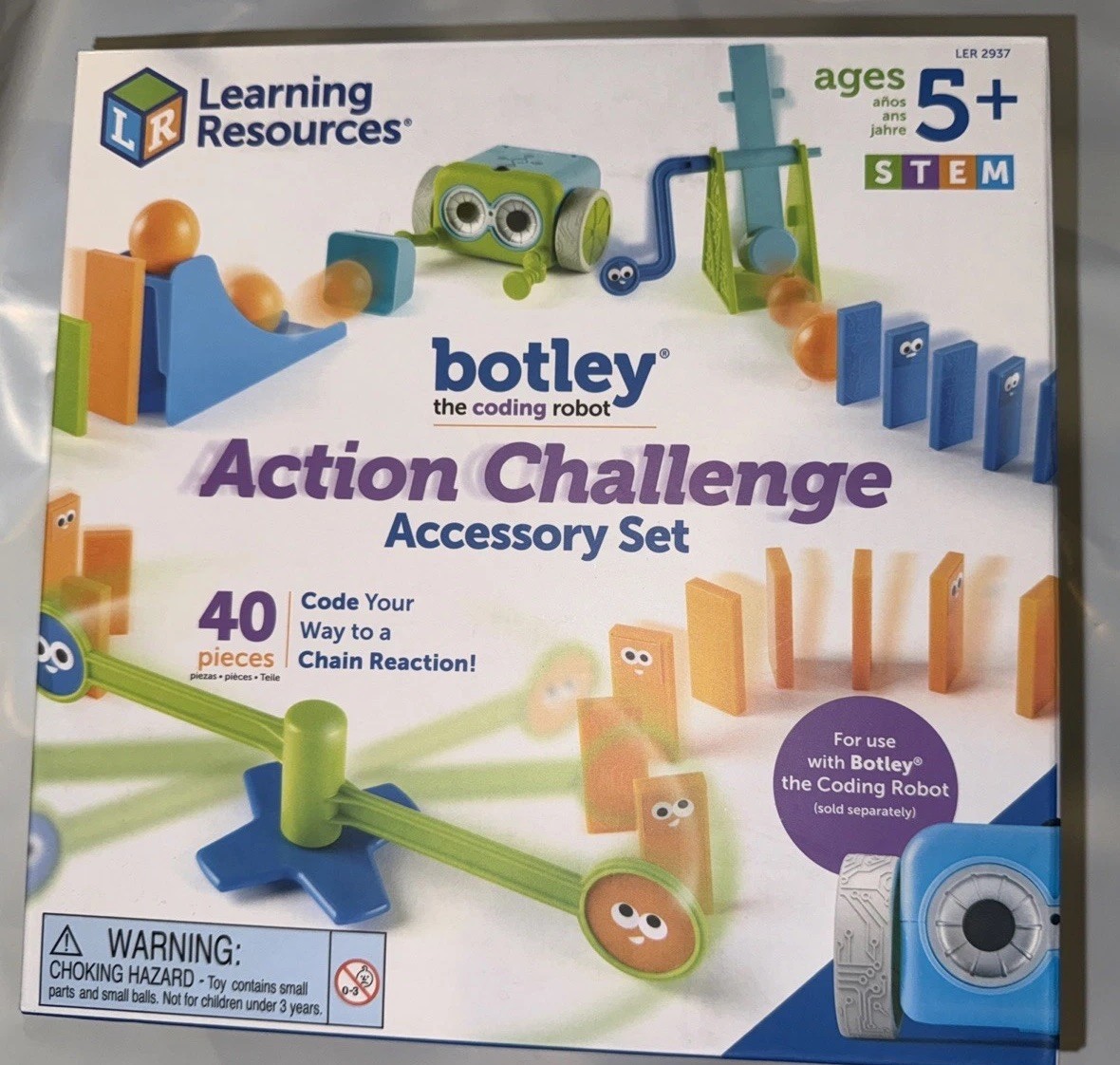 Learning Resources Botley the Coding Robot Action Challenge Accessory Set 40 pcs