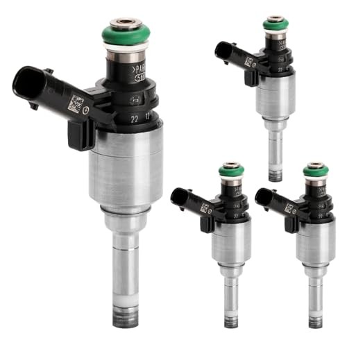 4-Pack Fuel Injectors Set | Compatible with Volkswagen VW CC Eos GTI Tiguan Golf