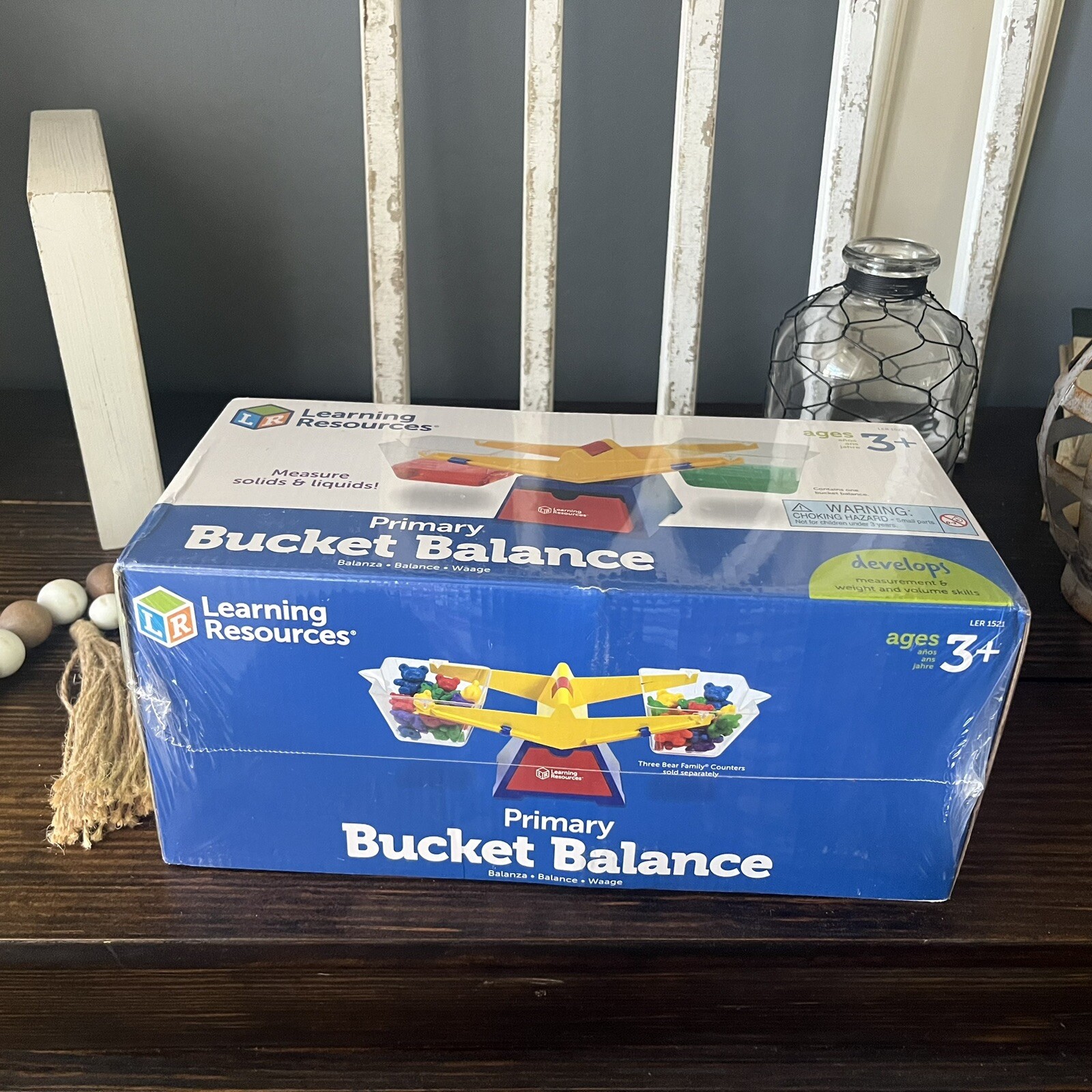 New Learning resource’s primary bucket balance Measures Liquid And Solid