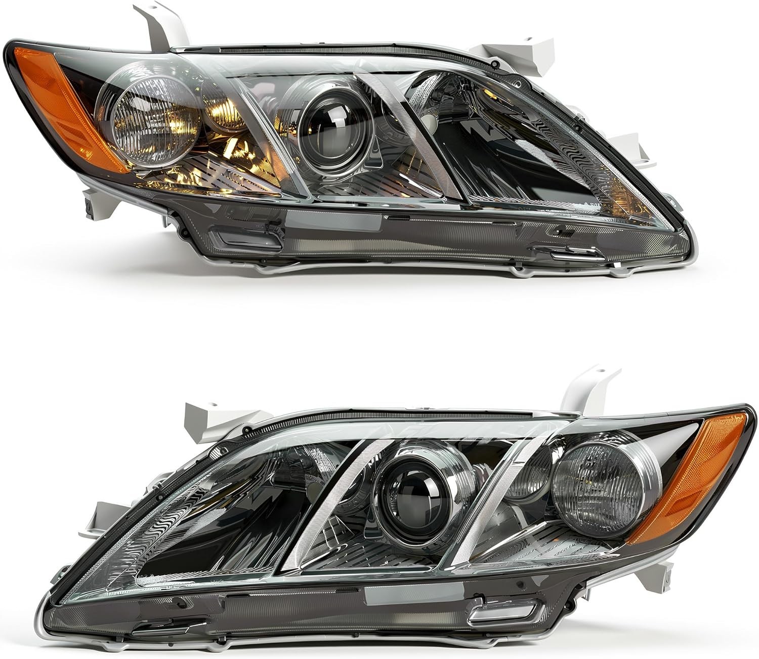 Projector Headlight Assembly 2007-2009 Camry (4-Door Sedan) Exclude Hybird Chrom