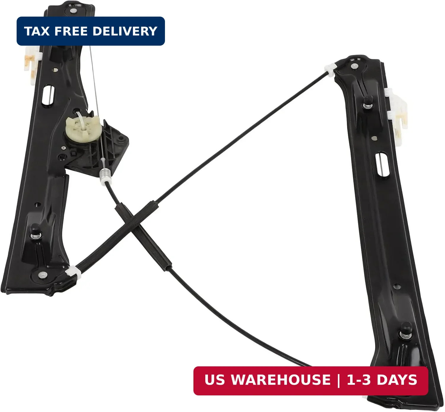 cciyu Power Window Regulator Without Motor Replacement for 2013-2018 for BMW 320