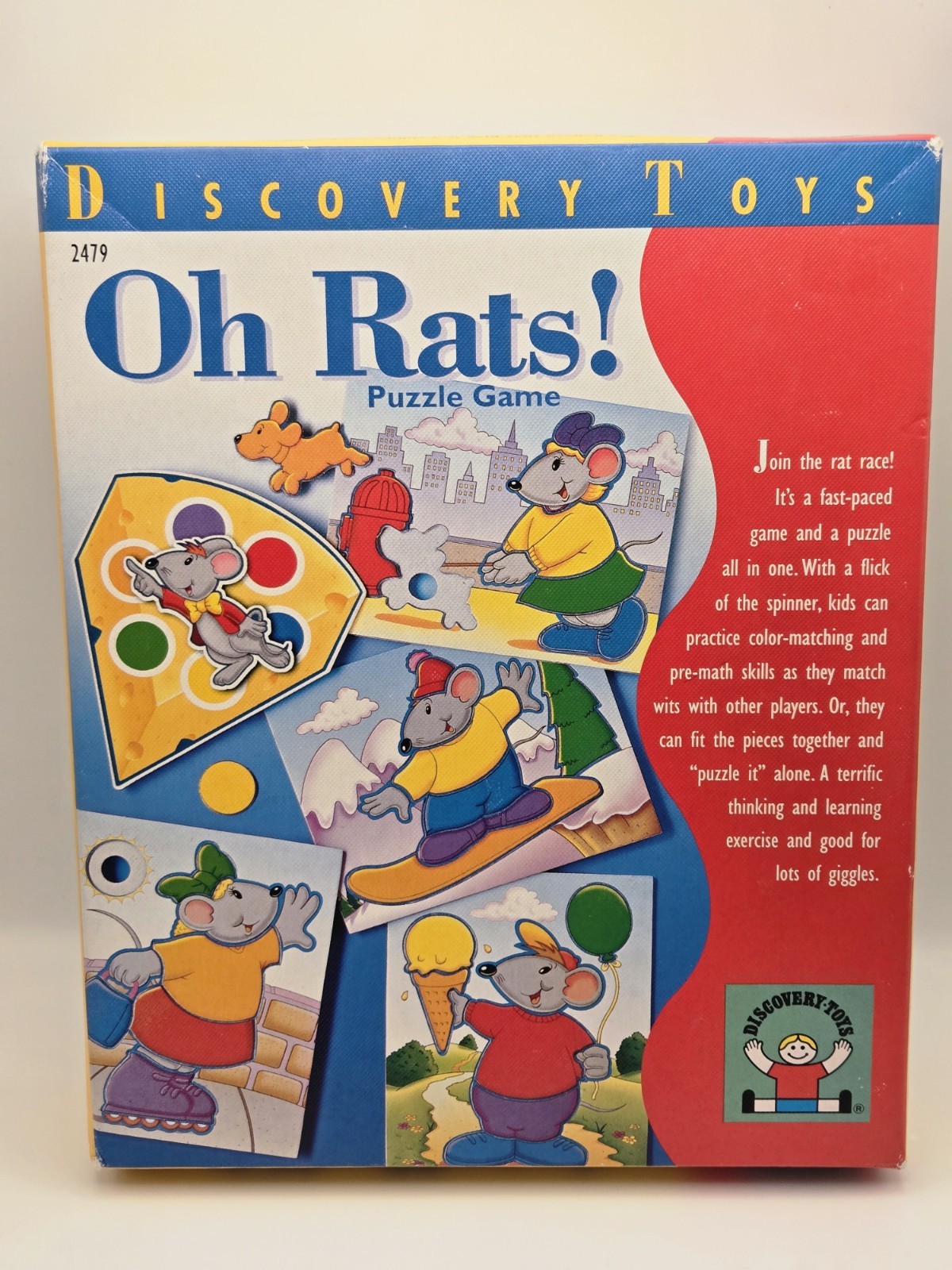 Oh Rats! Discovery Toys Puzzle Game Complete Preschool Color