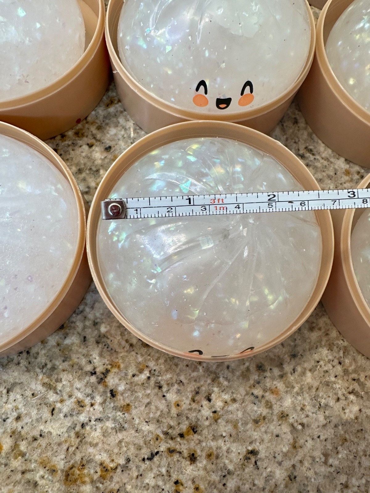 Rare Holographic Glitter Squishy Dumpling
