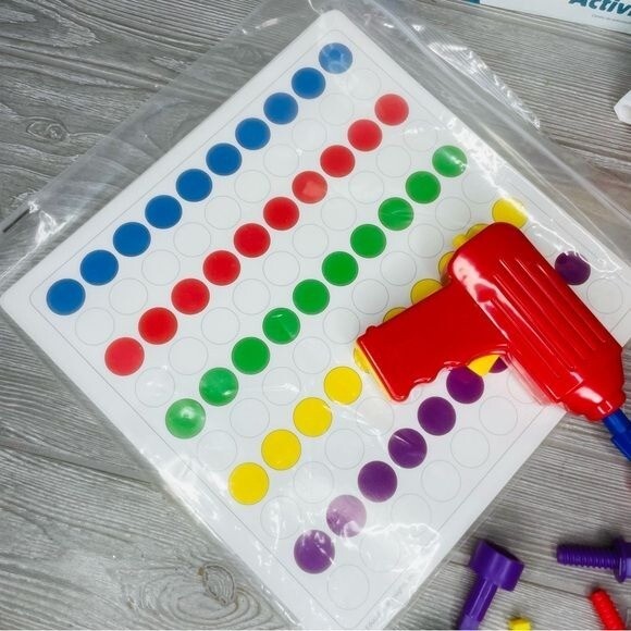 Nwt Educational Insights Design & Drill Activity Center pretend play toy game