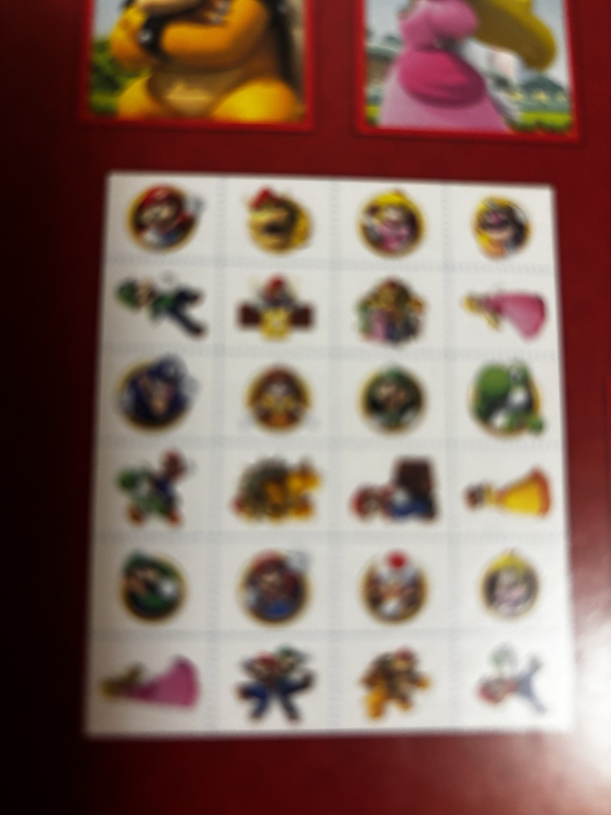 Super Mario Valentines 24 Cards + 24 Cherry POW Scented Tattoos Paper Magic 2021