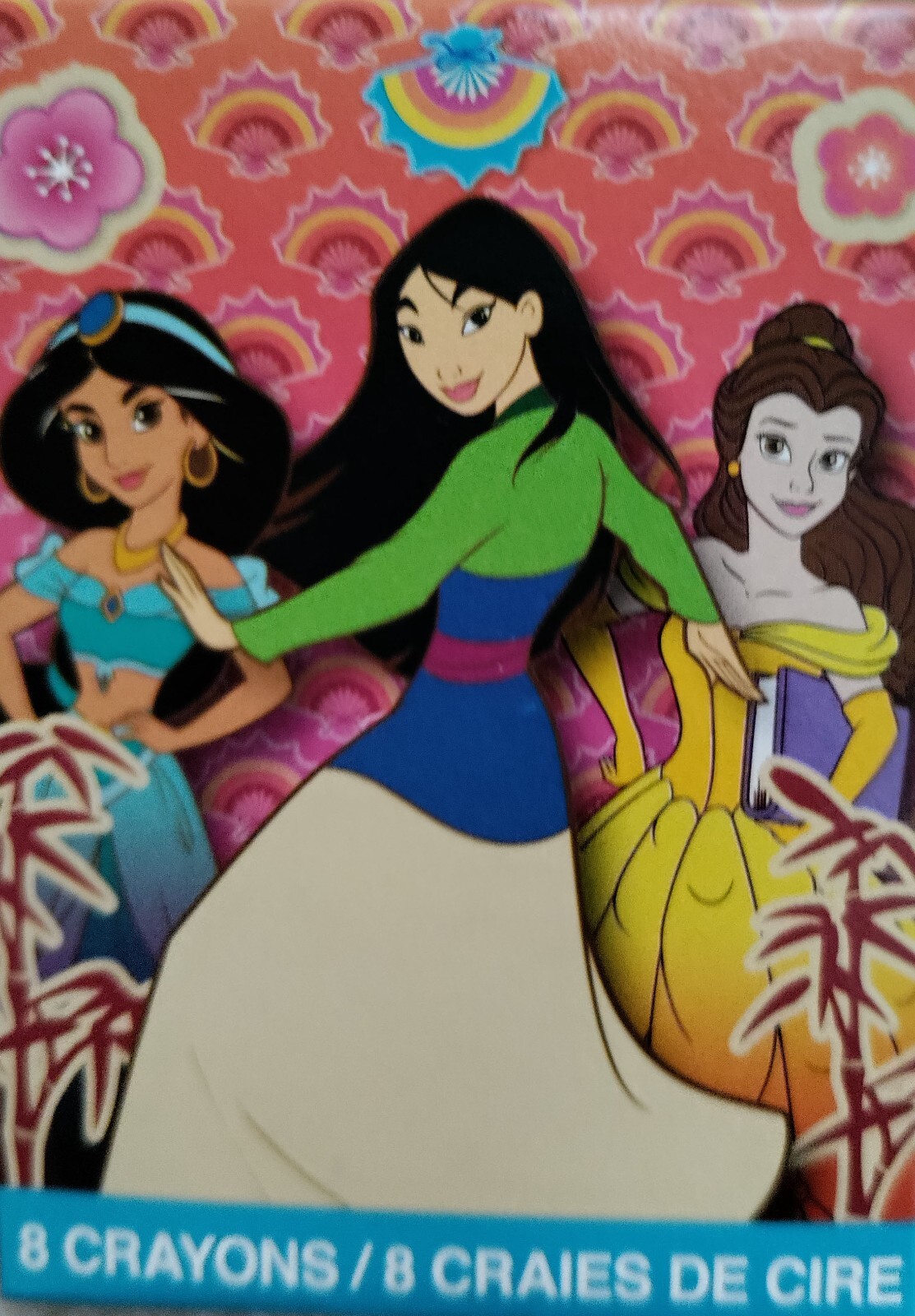 Disney Princess Math, Coloring Pages, Crayons & Minnie Colors, Shapes: Set of 4