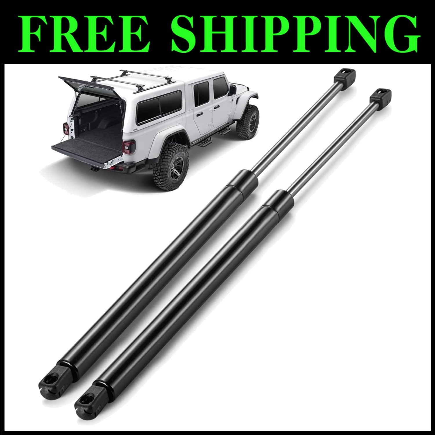 Jeep Wrangler TJ 97-06 AVM 16403 Rear Glass Shocks