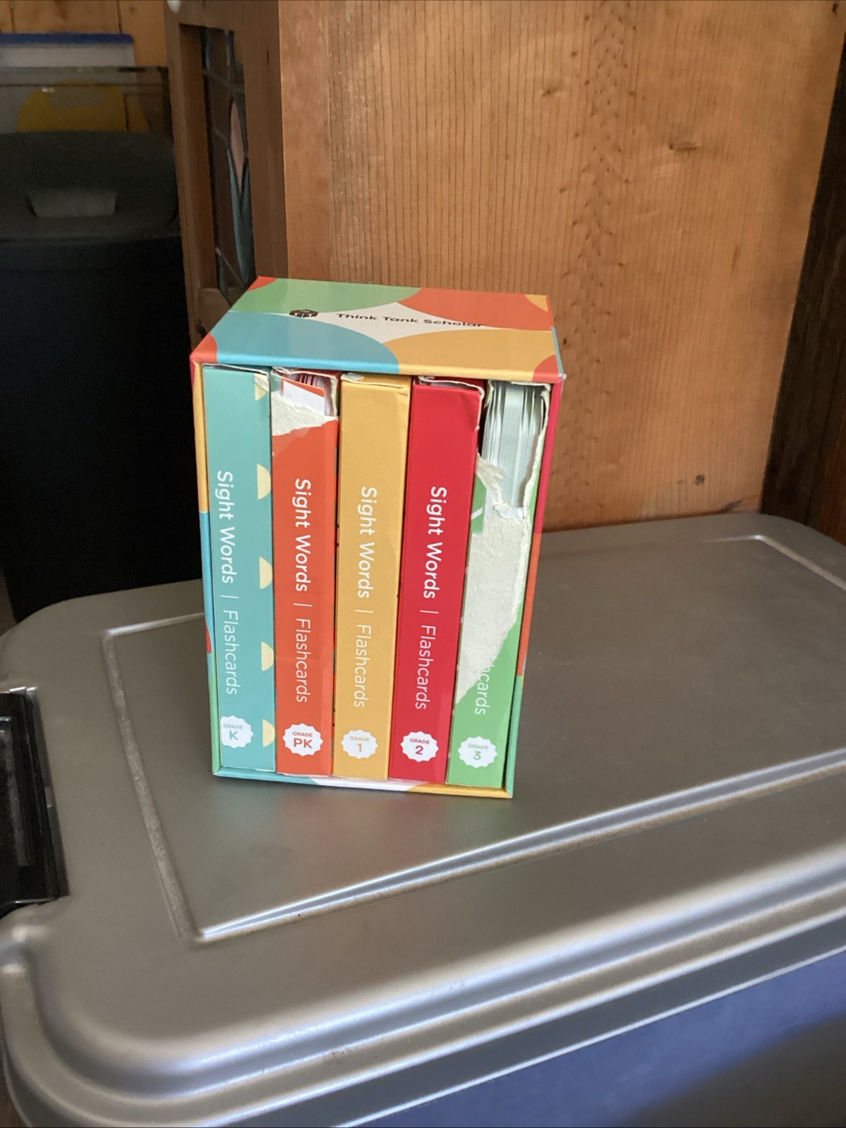 Think Tank Scholar Sight Words Flashcards Box Set (520 Words) PK,K,1,2,3