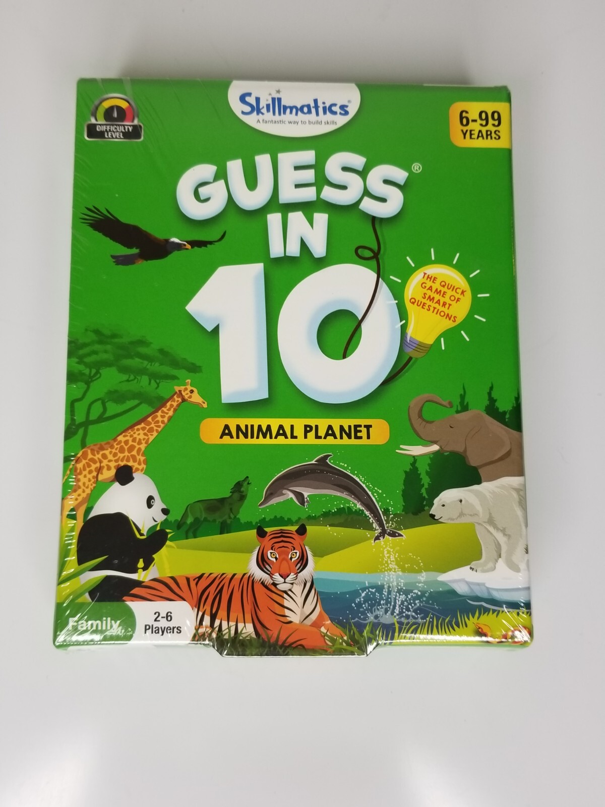 Skillmatics Guess in 10 Animal Planet Card Game