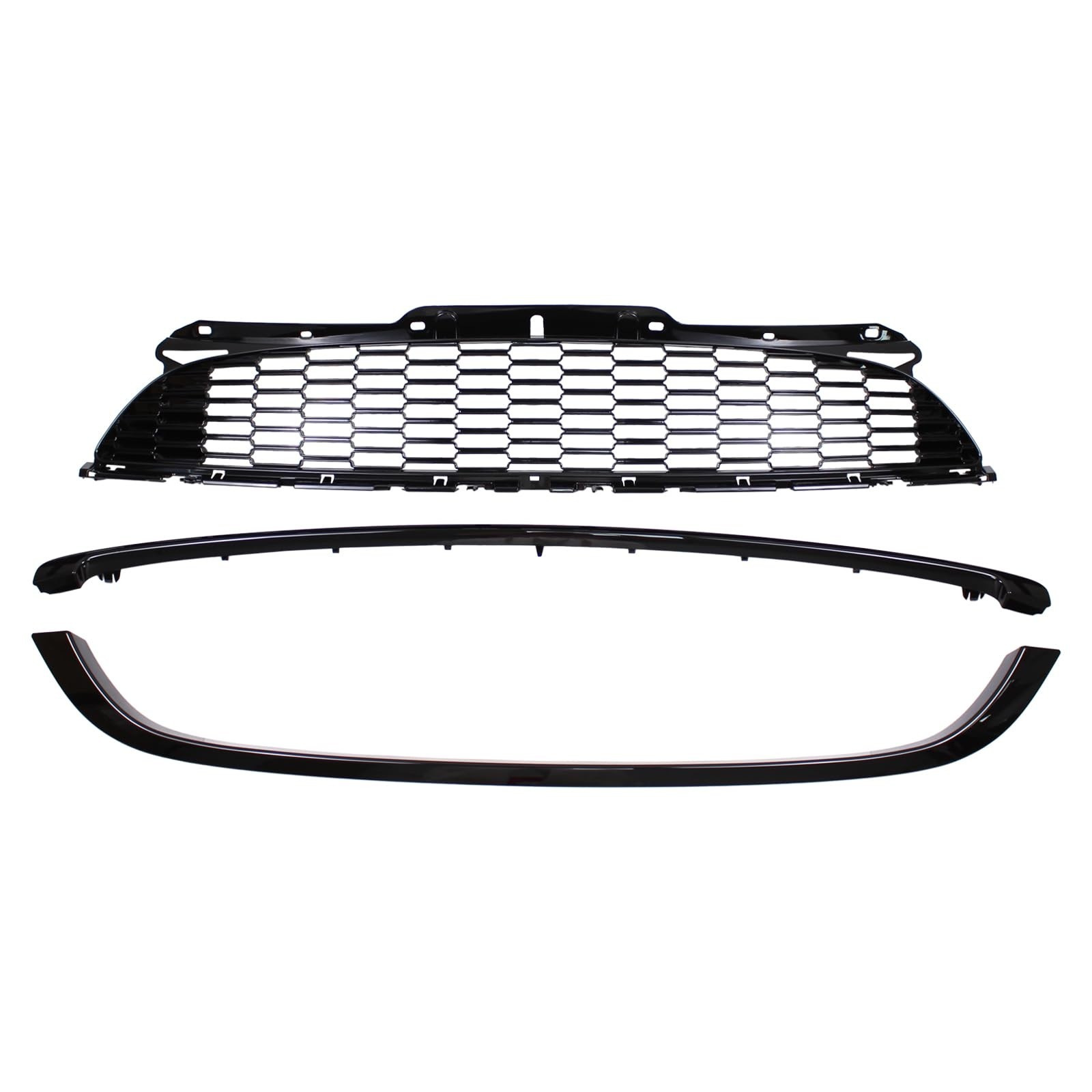 Front Upper Grill Grille and Trim Molding for Mini Cooper 2011-2015