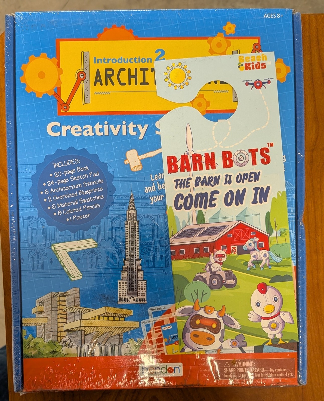 Introduction 2 Architecture Creativity Set & Book 5-16 yrs by Bendon SEALED NEW