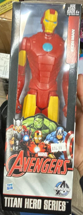 Hasbro Marvel Avengers Iron Man Titan Hero Series Action Figure – 12 Inch,