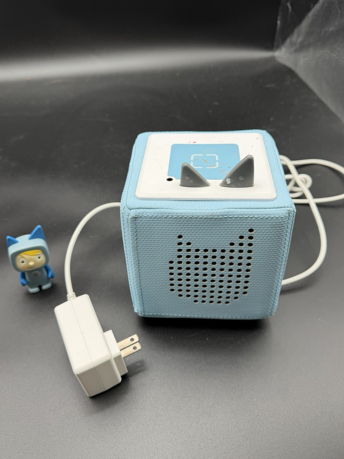 Tonies Toniebox Audio Box Player Blue W/AC Adapter Rare Star Belly Creative