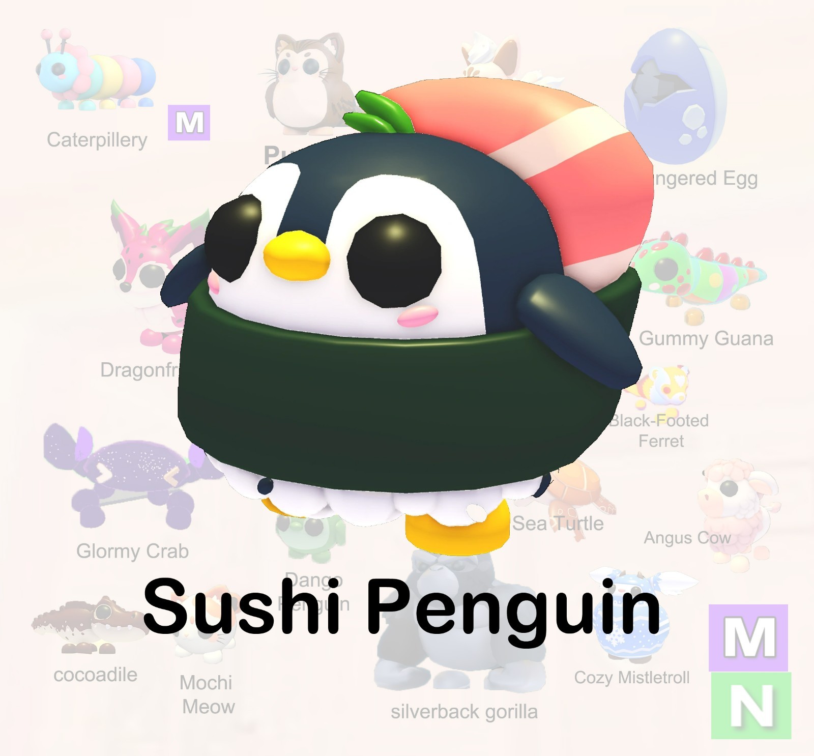 Sushi Penguin – Cheap – Adopt