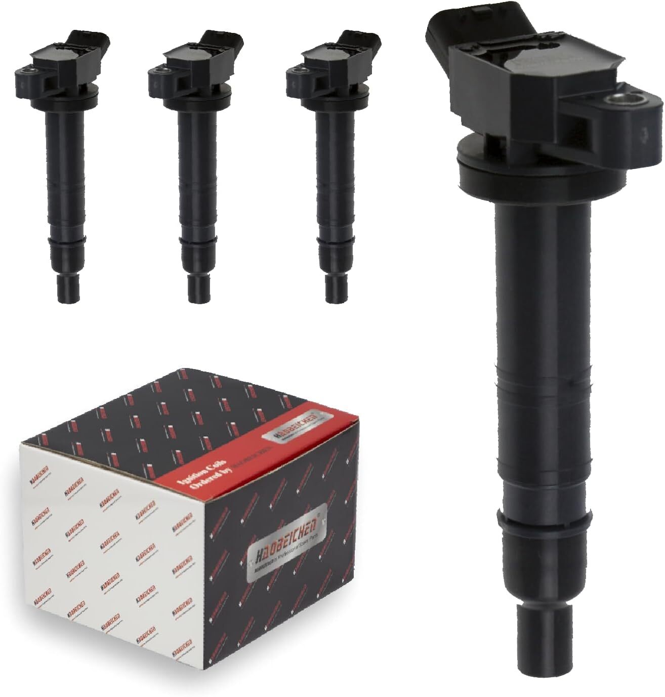Ignition Coil Pack Set of 4 Compatible with IS F/IS500/LC500 2015-2023, XB