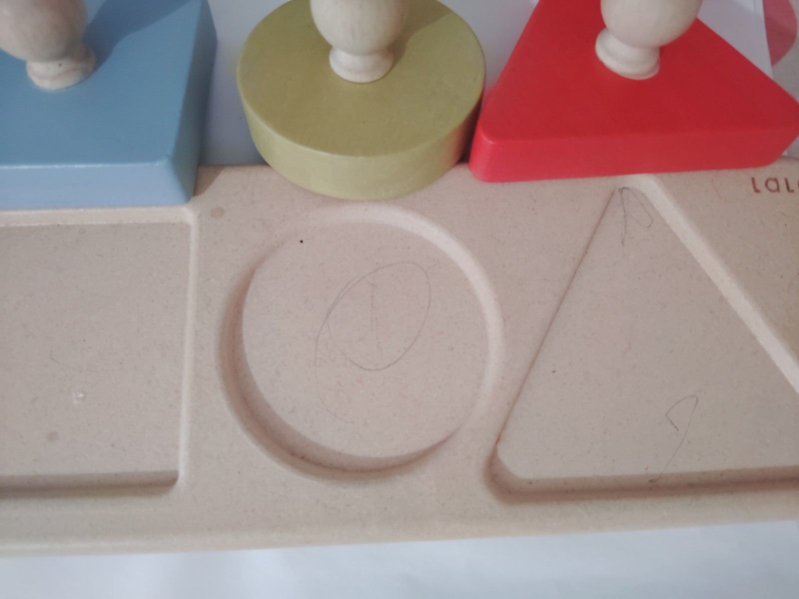 Lalo The Play Box 4 Piece Object Matching Learning Game READ