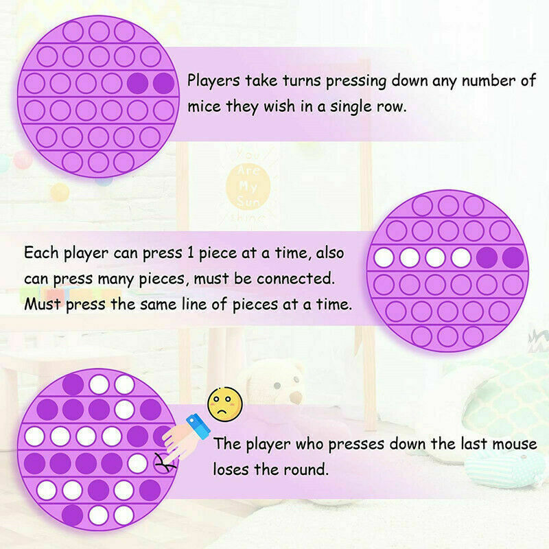 Push Pop Bubble Sensory Fidget Toy Pop & Push It