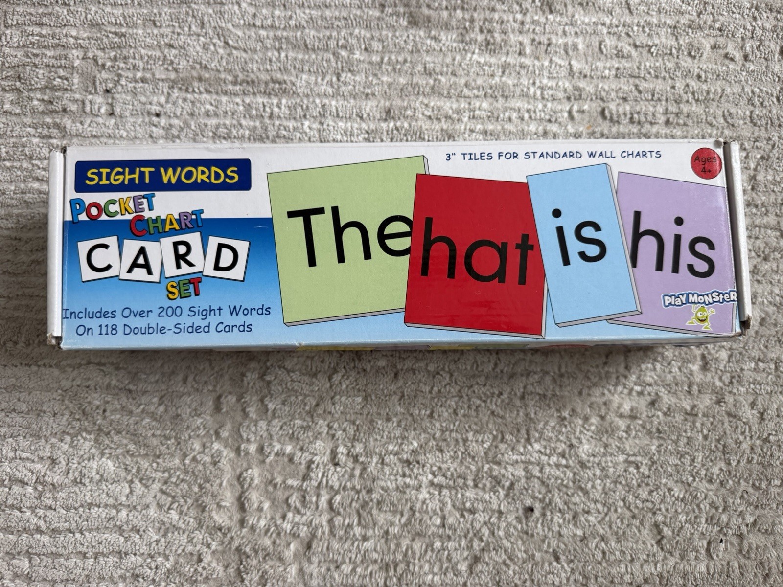 PlayMonster Lauri Pocket Chart Cards – Sight Words