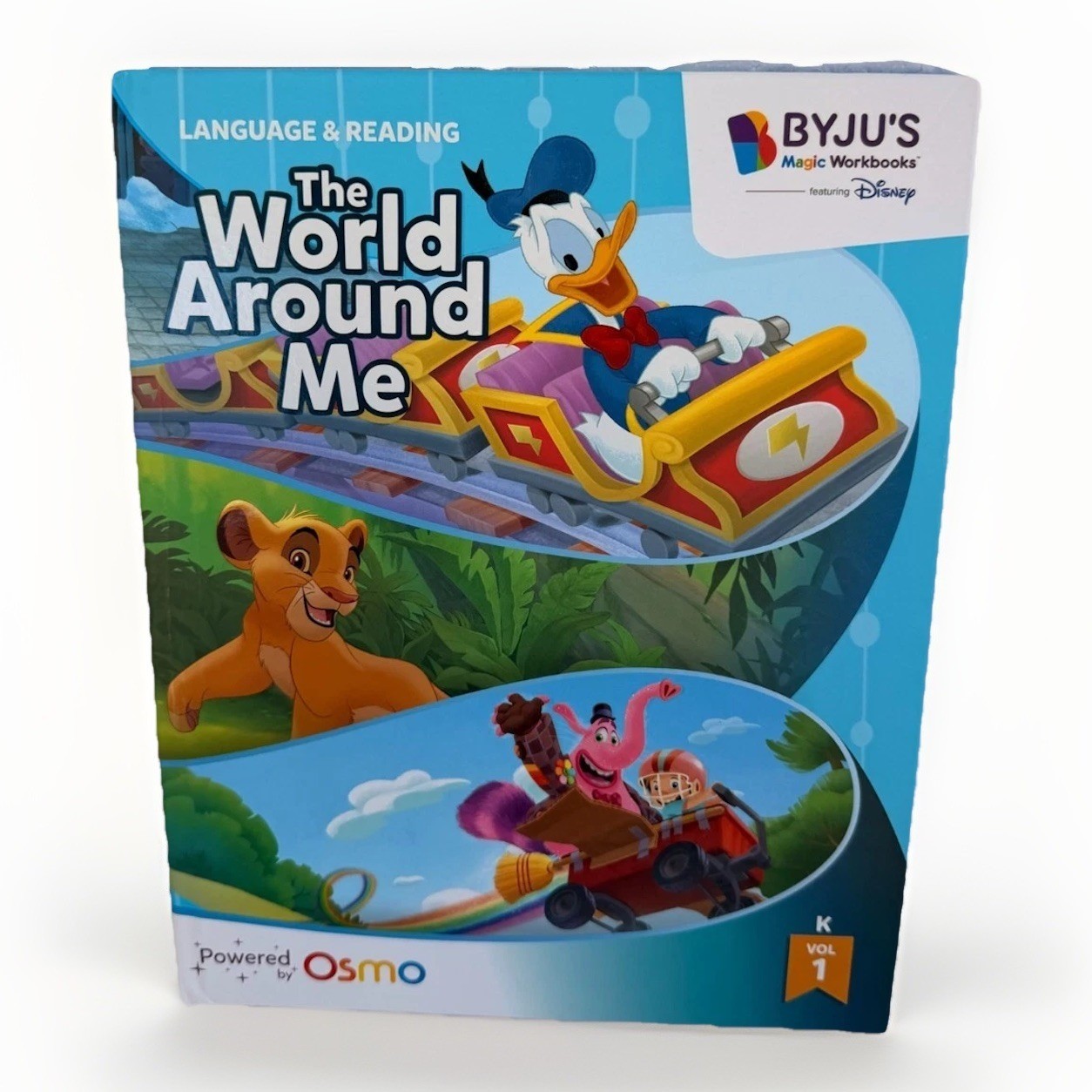K3 Premium Kit Collection of 10 Byju’s Magic Workbooks ft Disney with Crayons