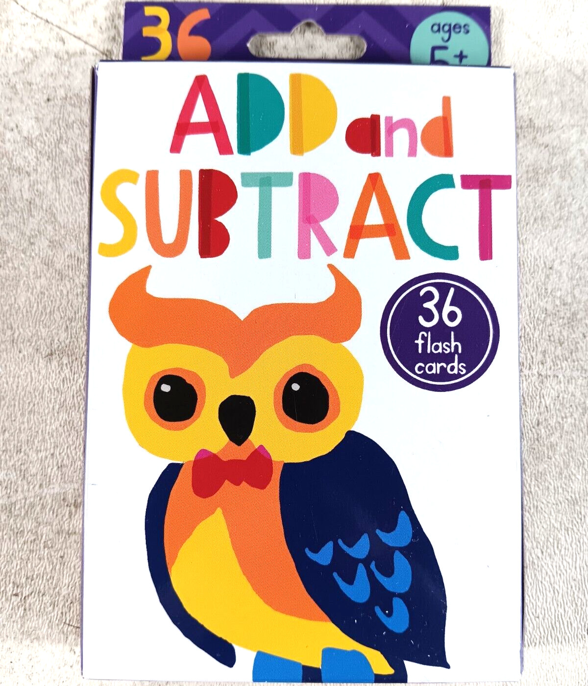 Add and Subtract 36 Flash Cards by Bendon