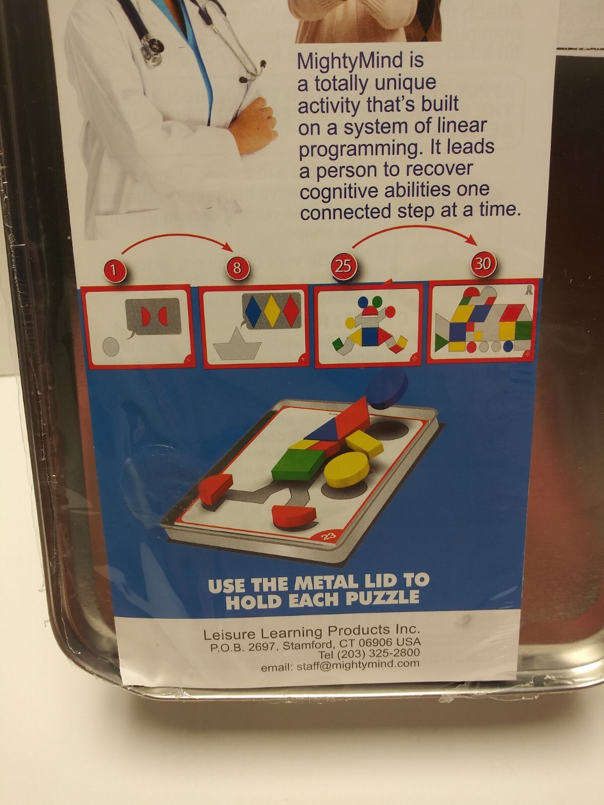 Magnetic Mighty Mind Rebuilding Cognitive Skills Activity Set New In Package