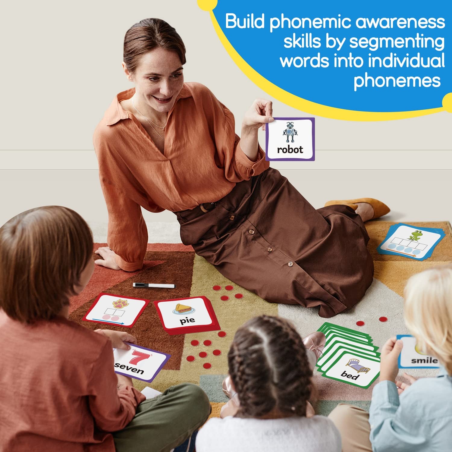Elkonin Boxes Phonemic Awareness Phonics Games, Reading Spelling Sound Manipu…