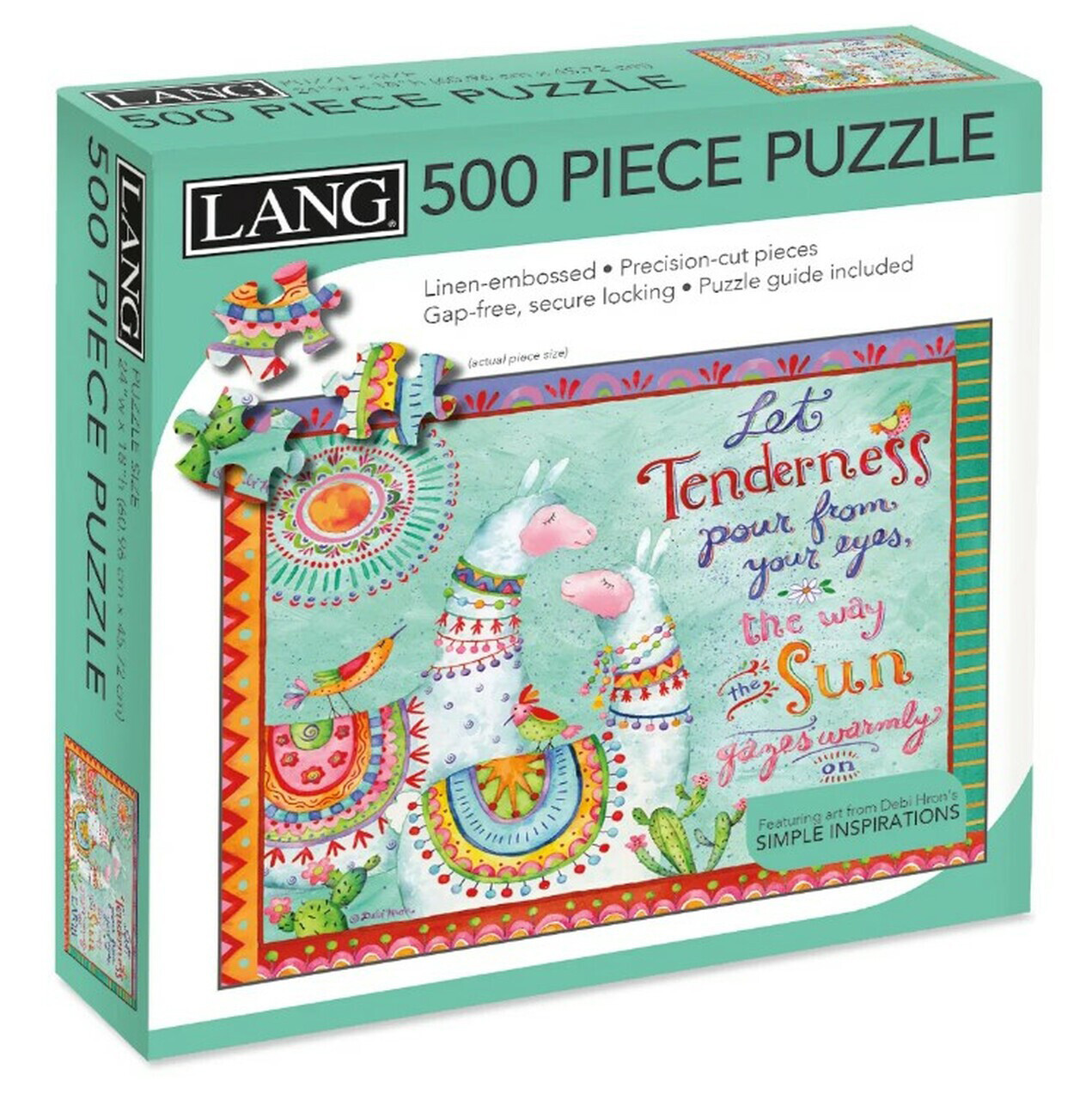 LANG PUZZLES 500 PCS – TENDERNESS 18″ x 24
