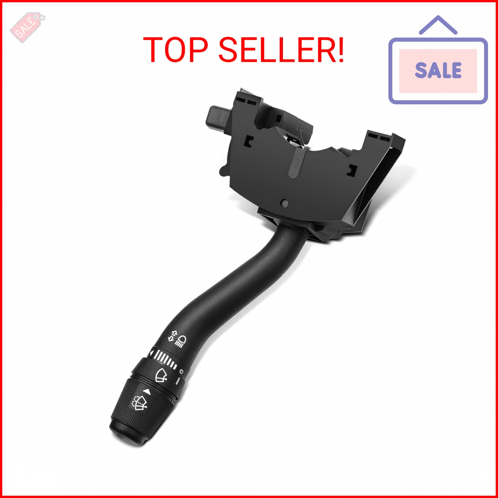 A-Premium Turn Signal Switch, Windshield Wiper Multifunction Switch Compatible w