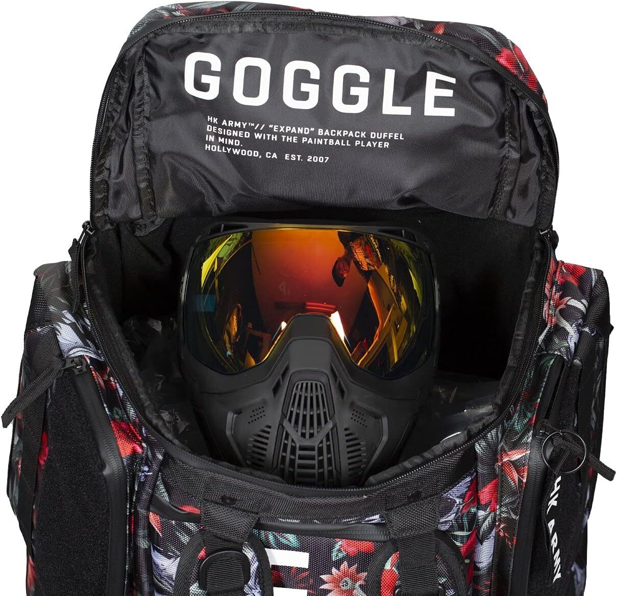 HK Army Expand Backpack Paintball Gearbag – Tropical Skull