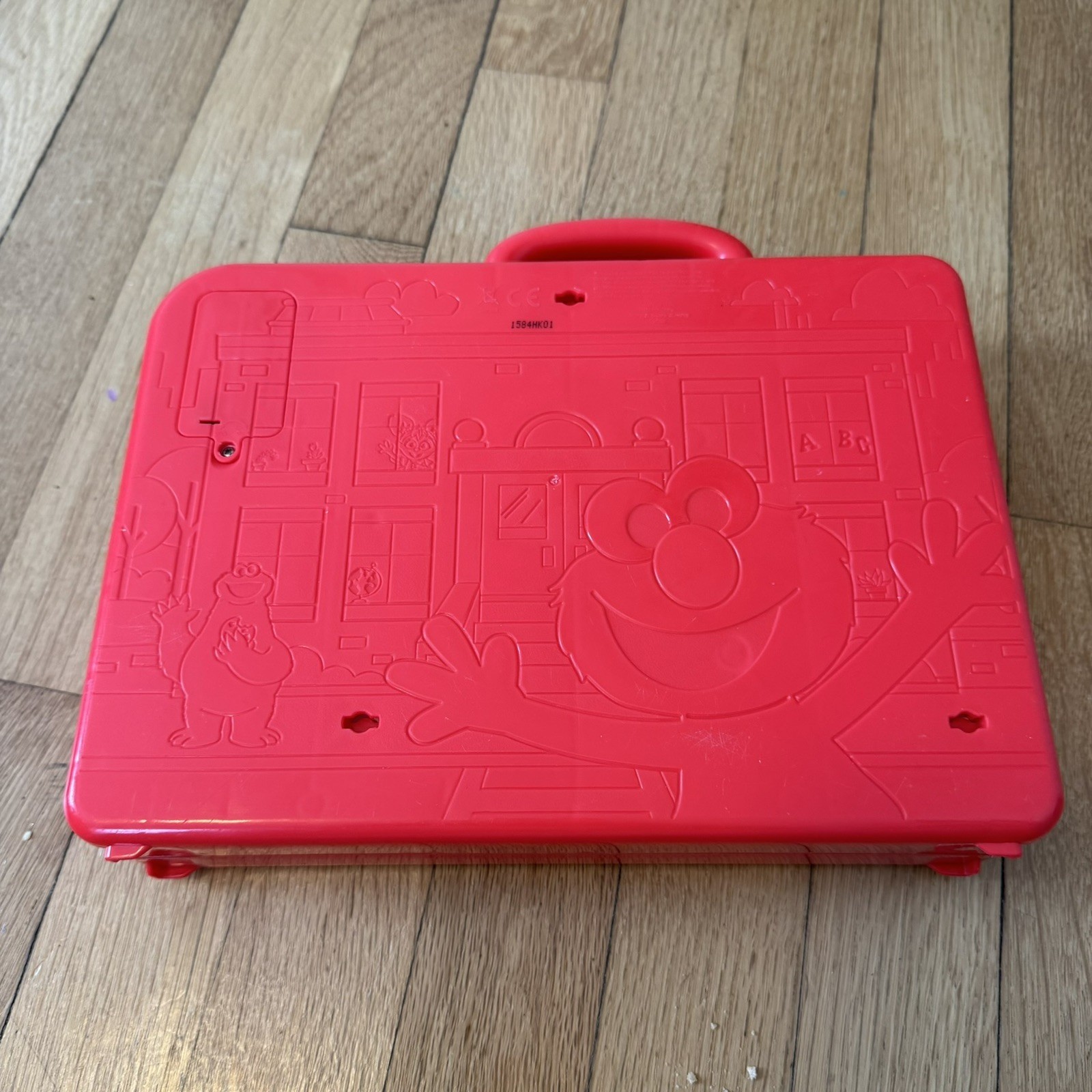 Sesame Street Elmo’s Learning Letters Bus Activity Board Red – COMPLETE & WORKS!
