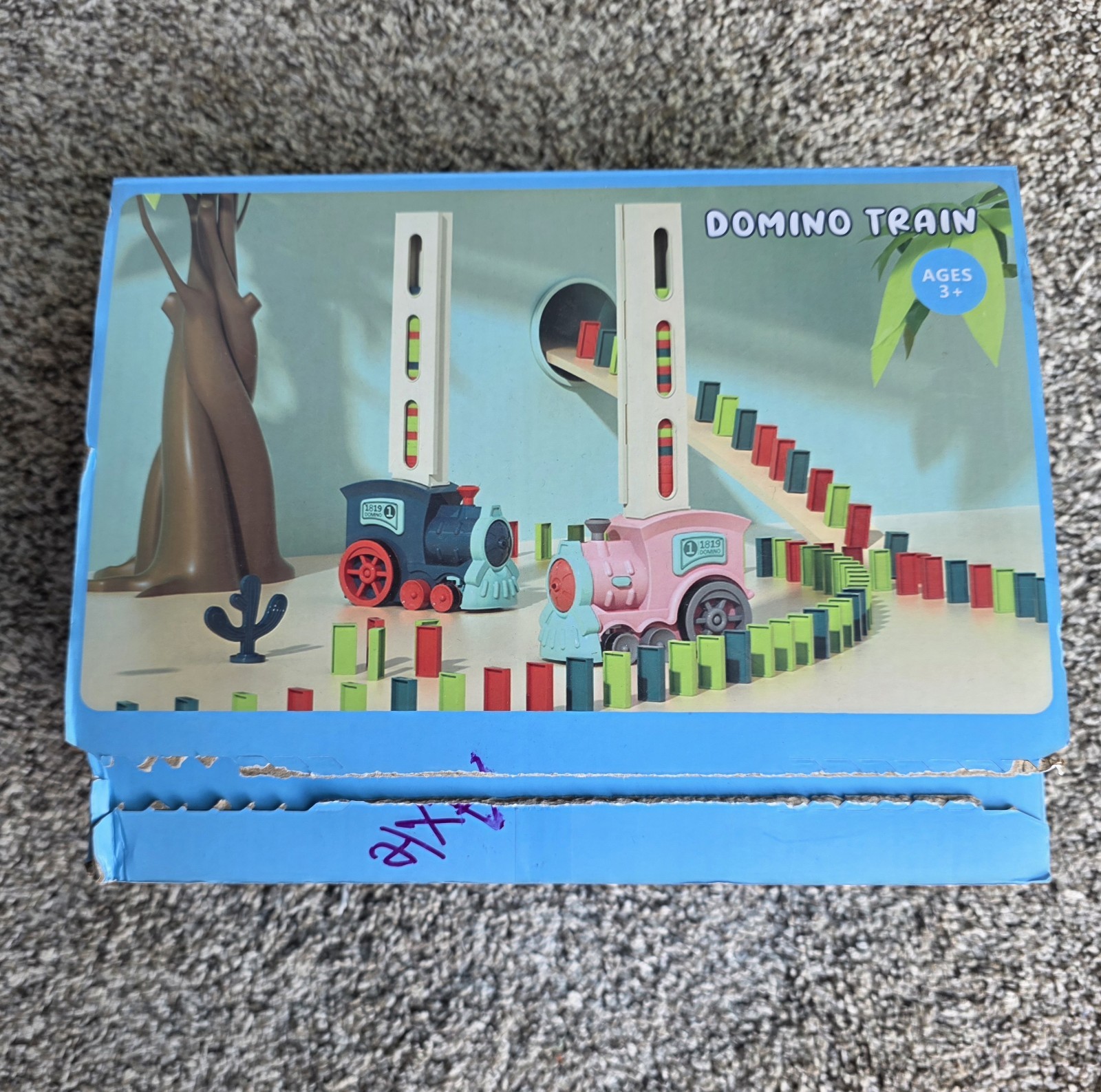 Domino Train New In Box For Ages 3+ Stacking Creative Play