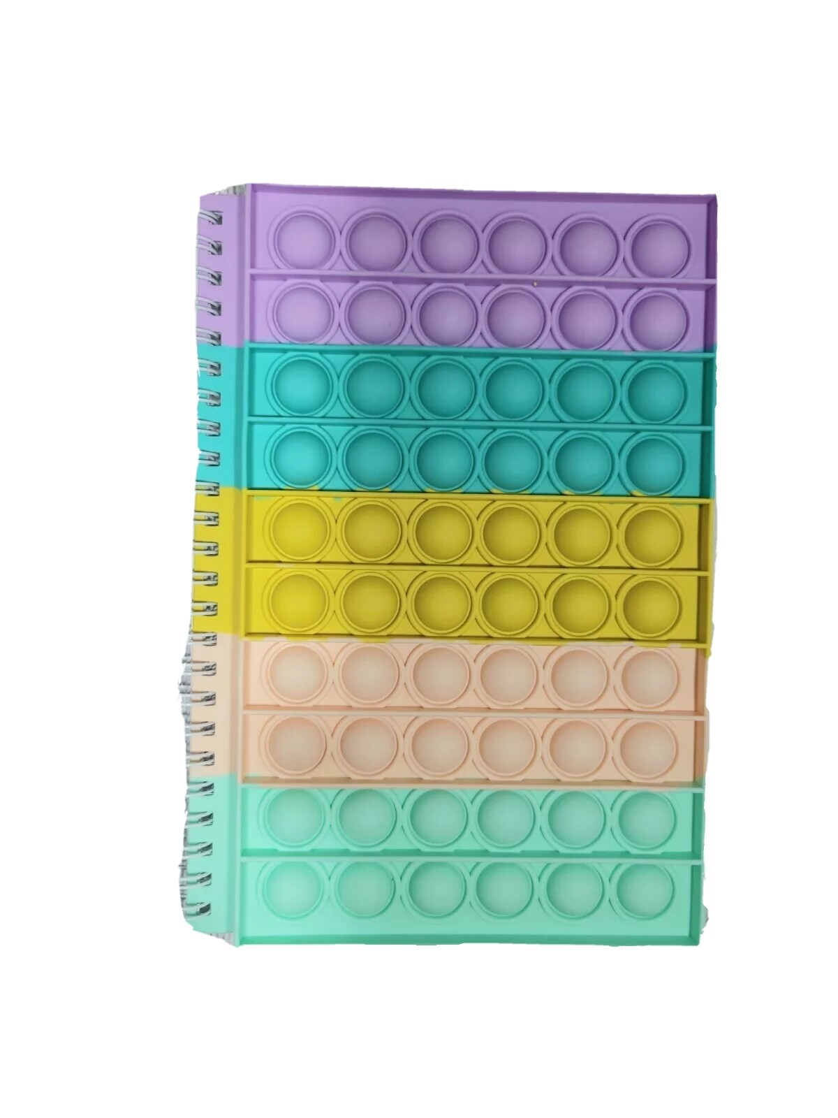 Pop it Fidget Spiral Notebook