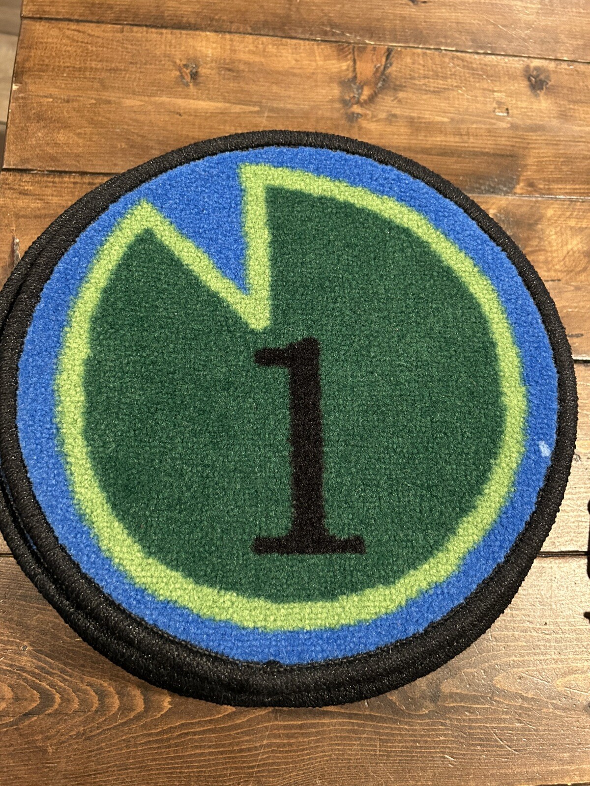 Carpet Circles Frog Lilly Pad 1-10 Numbers Hopscotch Preschool 12”