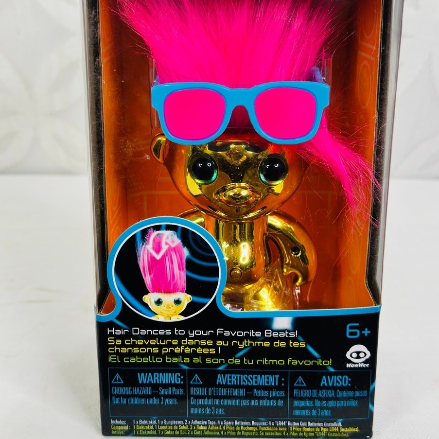 WowWee ElectroKidz Dancing Troll Toy, Gold Gloss 2013