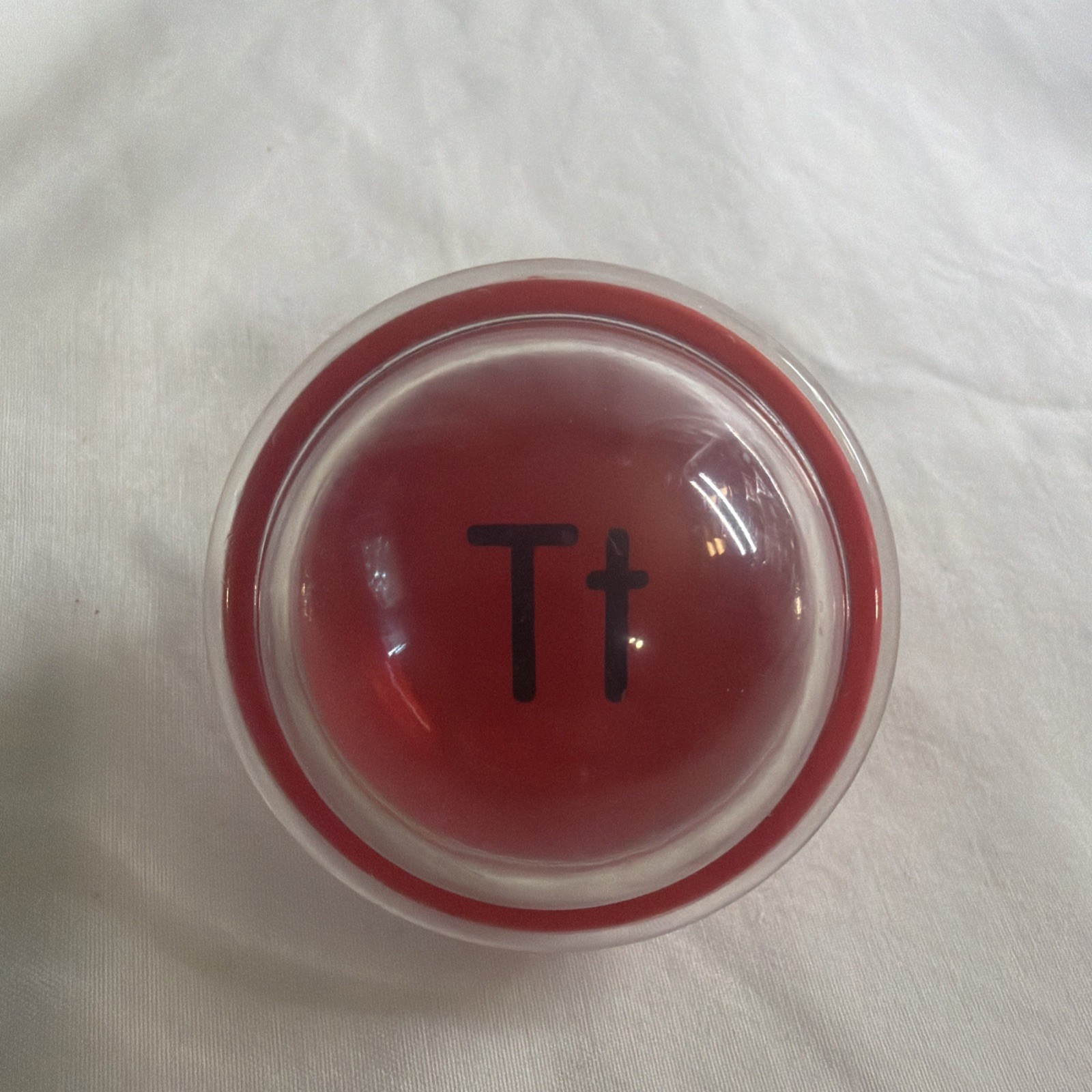 Lakeshore Float & Find Alphabet Bubbles Replacement Letter Tt TURTLE