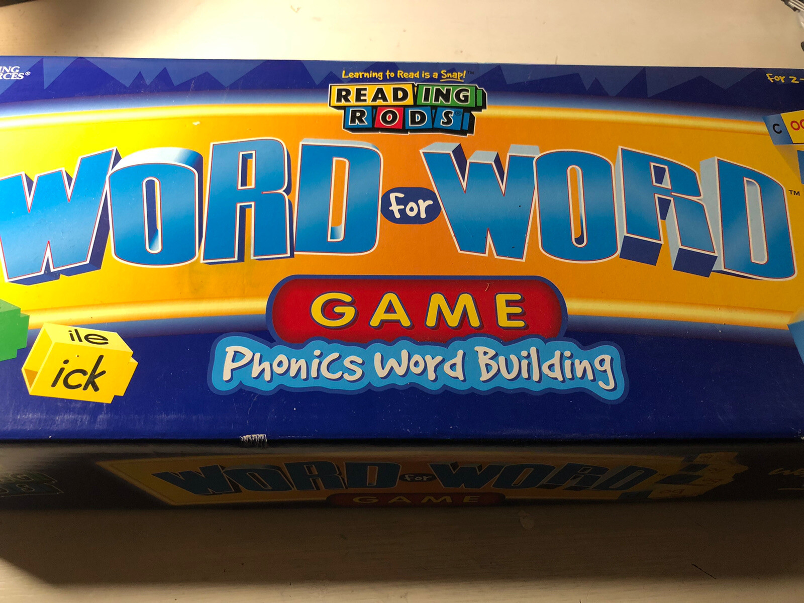 Learning Resources Reading Rods Word for Word Phonics Game Homeschool