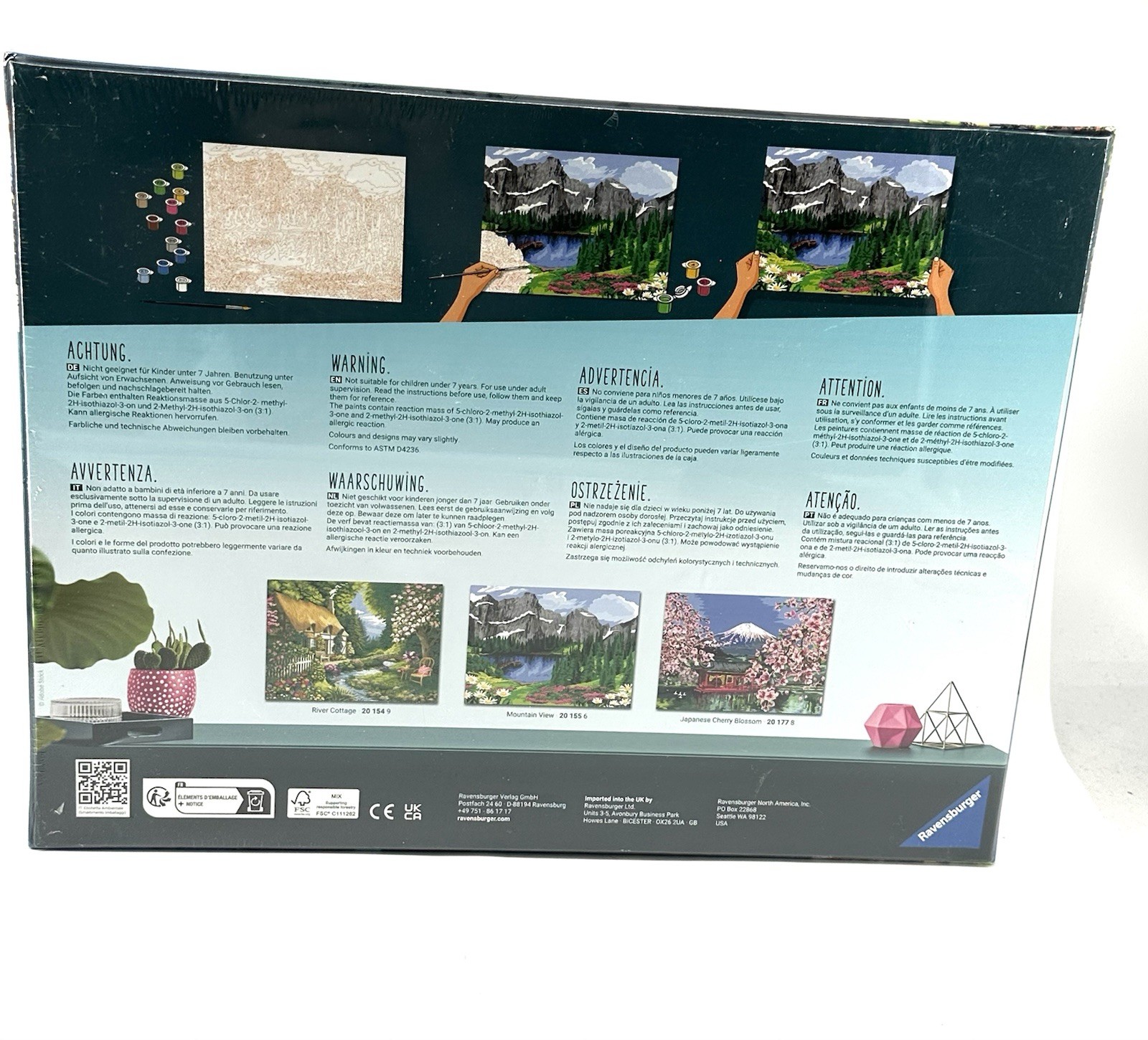 Ravensburger Beautiful Bavaria CreArt kit Paintings By Numbers 40x30cm 20274