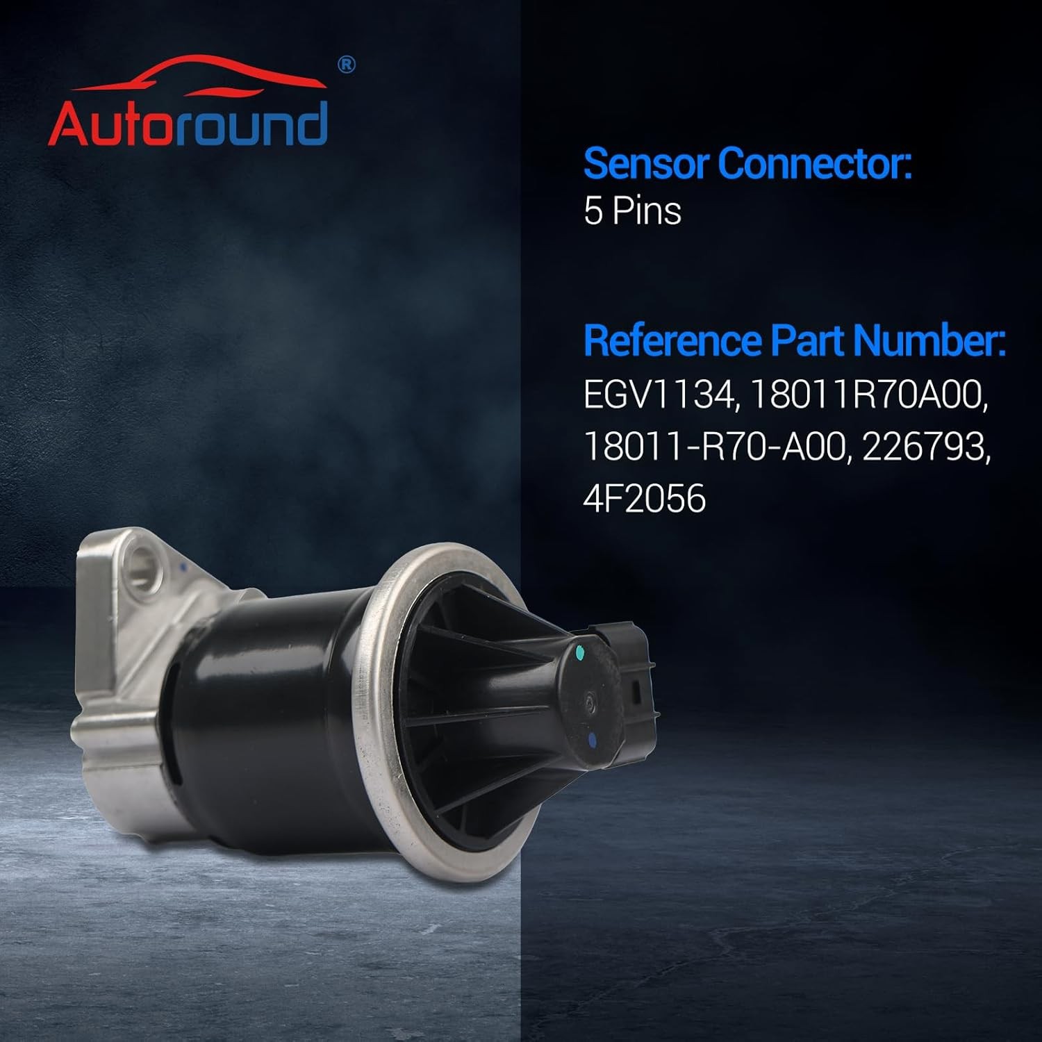Autoround EGV1134 EGR Valve Fit for 2008-2020 Honda