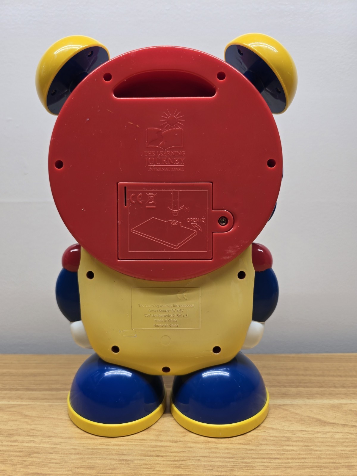 2015 The Learning Journey Telly The Teaching Talking Interactive Time Clock