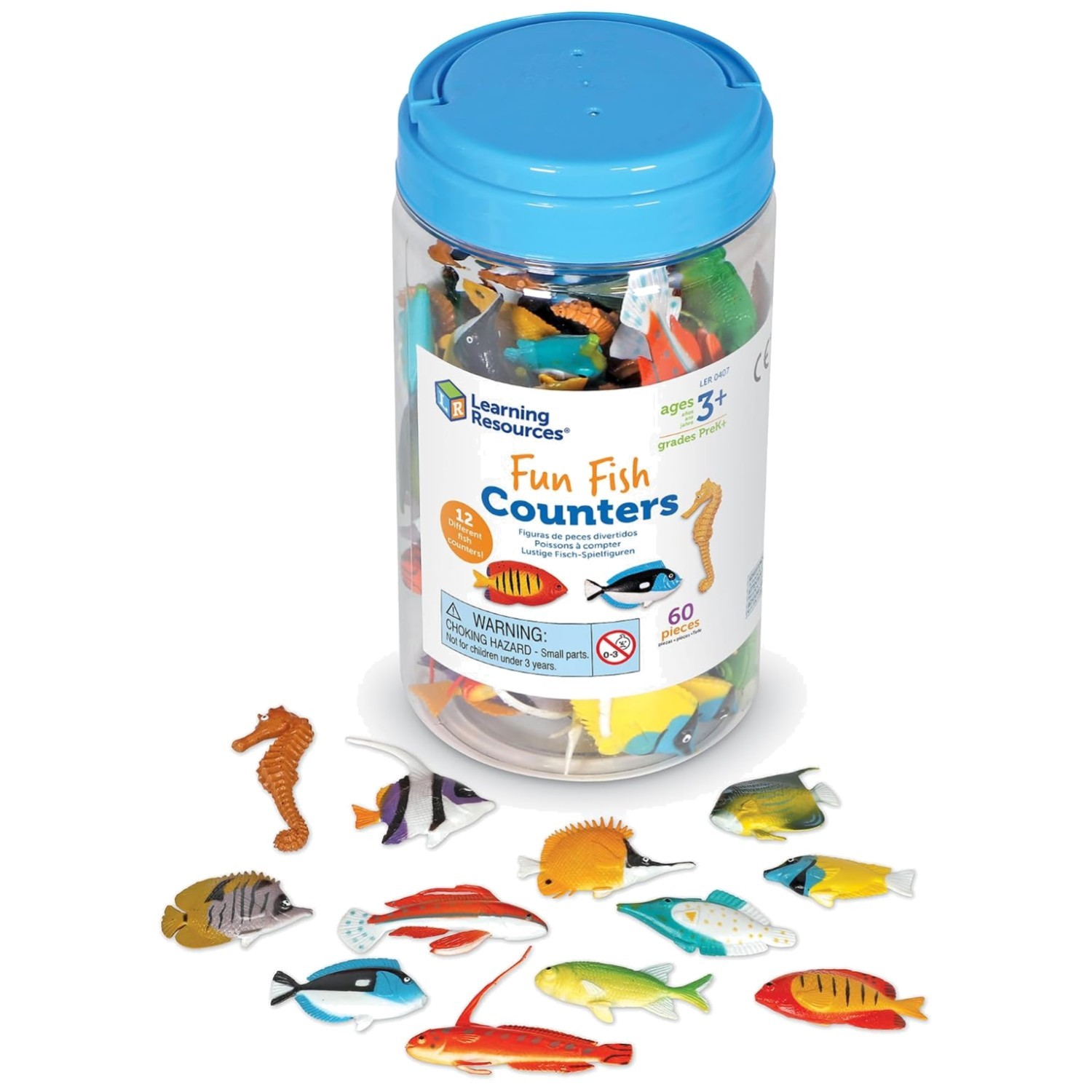 Educational Fish Counters – Fine Motor Skills Toy