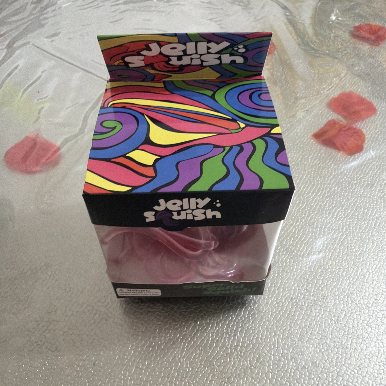 Jelly Squish Jelly Fish – Set of 3 – Pink/Blue/Purple