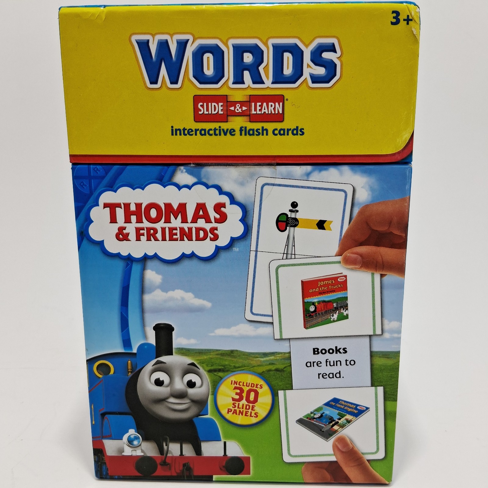 Thomas & Friends WORDS Slide and Learn Interactive Flash Cards COMPLETE EC Rare