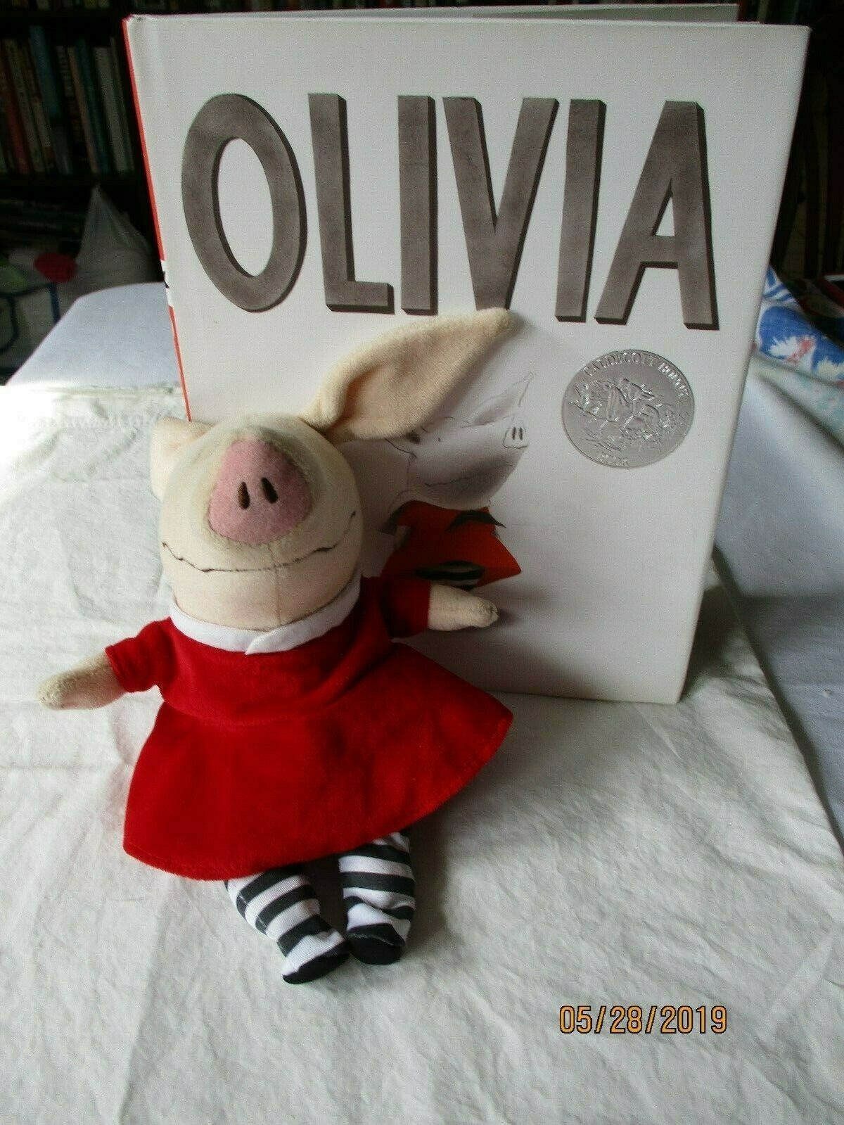 Hardback edition of the original Olivia book and plush Olivia 9 “