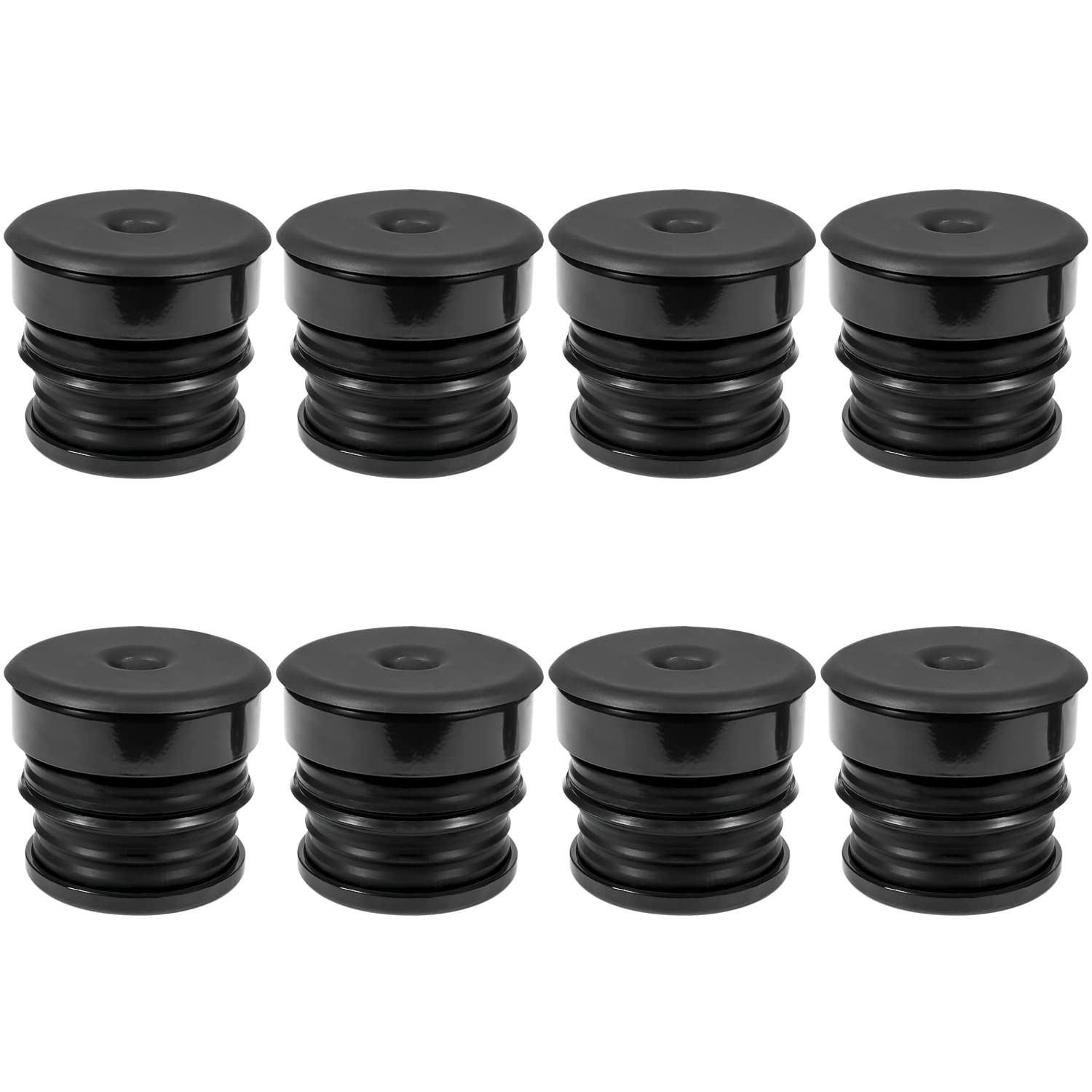 Silicone Body Mount Kit for 2008-2016 Ford F-250 F-350 Crew Cab Black