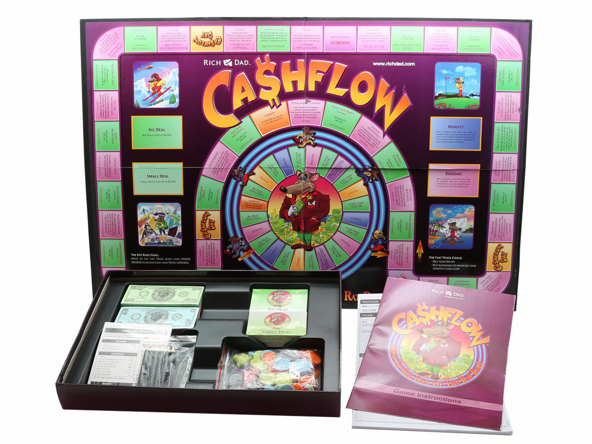 Cashflow 101 Board Game Financial Education Robert Kiyosaki Rich Dad Poor Dad